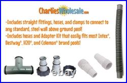 Replacement Intex and Coleman Pool Sand Filter System with 1 HP 2 Speed Pump Replacement Intex and Coleman Pool Sand Filter System with 1 HP 2 Speed Pump