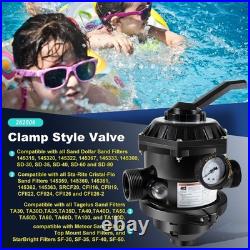 Replacement for Pentair Top Mount Multiport Valve 262506 1-1/2 for Sand Filters