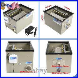 Rotary Drum Filter-3000GPH Canister Filter AC110-240V RDF Fully Automatic