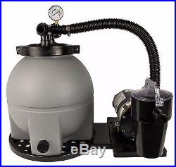 Rx Clear 8 Patriot Swimming Pool Sand Filter System with 1/2 HP Niagara Pump