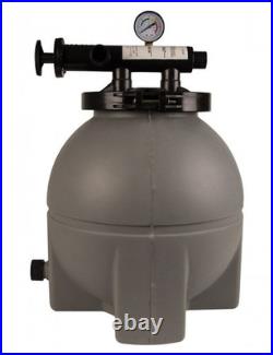 Rx Clear Patriot Above Ground Swimming Pool Sand Filter with Valve