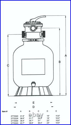 Rx Clear Radiant Sand Filter with Black Luster Balls (Various Sizes) Rx Clear Radiant Sand Filter with Black Luster Balls (Various Sizes)