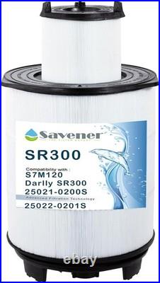 S7M120 System 3 Inner and Outer Pool Filter, Compatible with 25021-0200S & 250