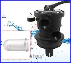 SP0714T Top-Mount Multi Port Valve Compatible with Hayward Variflo, Replacement f