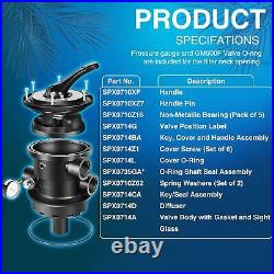 SP0714T VariFlo Top Mount Multiport Valve for Hayward Pro VL Series Sand Filter