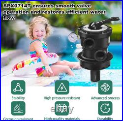 SP0714T Vari-Flo Xl Valve, Replacement for Hayward Variflo Top-Mount Multiport Va
