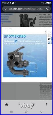 SP0715XR50 2 Multiport Control Valve 6 Positions Backwash Valve For Hayward