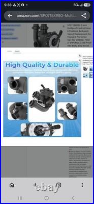 SP0715XR50 2 Multiport Control Valve 6 Positions Backwash Valve For Hayward