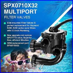 SPX0710X32 Multiport Vari-Flo Side Mount Filter Valve For Hayward S200 S240 SER