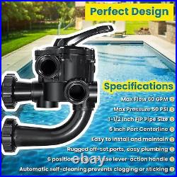 SPX0710X32 Vari-Flo Multiport Valve1.5 For Hayward S200 and S240 Series Pool