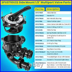SPX0710X32 Vari-Flo Multiport Valve For Hayward S200/S240 Series Pool U 1.5