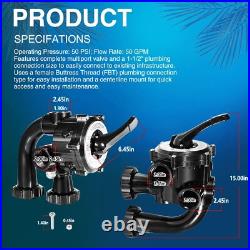 SPX0710X32 Vari-Flo Side Mount Valve for Hayward S200 S240 Series Sand Filter SPX0710X32 Vari-Flo Side Mount Valve for Hayward S200 S240 Series Sand Filter