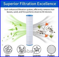SUNRRA CCP520 Pool Filter Cartridges Pleatco PCC130 Unicel C-7472 4 PACK SUNRRA CCP520 Pool Filter Cartridges Pleatco PCC130 Unicel C-7472 4 PACK