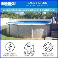 SWIMLINE HYDROTOOLS 12 Inch Pool Sand Filter Pump For Above Ground Inground I