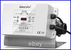 Saltwater Pool System, Westaho Salt Chlorine Generator with USA Titanium Cell