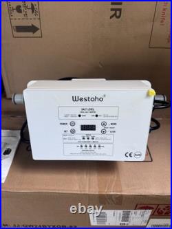 Saltwater Pool System, Westaho Salt Chlorine Generator with USA Titanium Cell