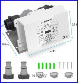 Saltwater Pool System, Westaho Salt Chlorine Generator with USA Titanium Cell