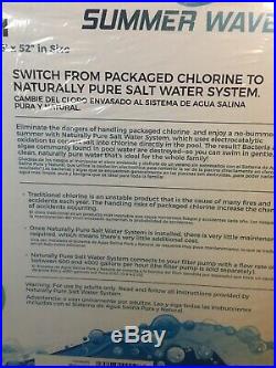Saltwater Salt Water System Above Ground Pools Swimming Pool Filter Chlorinator