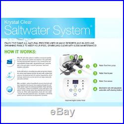 Saltwater System Swimming Pool Chlorinator 7000-Gallon Above Ground Pools