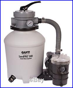 SandPRO 50 D Series Pool Pump and Filter System for Above-Ground Pools