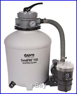 SandPro 75 Sand Filter and Pump System by GAME