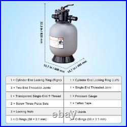 Sand Filter 16 Above Inground Swimming Pool Sand Filter with 7-Way Valve Sand Filter 16 Above Inground Swimming Pool Sand Filter with 7-Way Valve