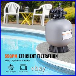 Sand Filter 22 Above Inground Swimming Pool Sand Filter with 7-Way Valve Sand Filter 22 Above Inground Swimming Pool Sand Filter with 7-Way Valve