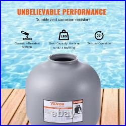 Sand Filter 22 In. Up to 55 GPM Swimming Pool Sand Filter System with 7-Way Mult