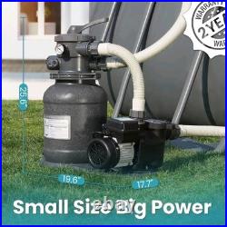 Sand Filter Above Ground Pool Pumps with Timer 3,000GPM
