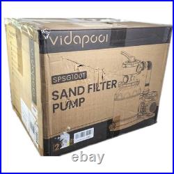 Sand Filter Above Ground Pool Pumps with Timer 3,000GPM