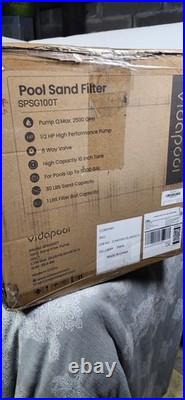 Sand Filter Above Ground Pool Pumps with Timer 3,000GPM