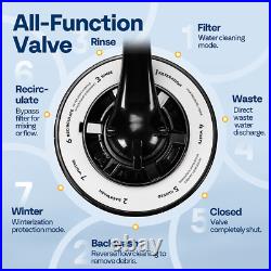 Sand Filter Above Inground Swimming Pool Sand Filter Pump 6/7-Way Valve & Timer Sand Filter Above Inground Swimming Pool Sand Filter Pump 6/7-Way Valve & Timer