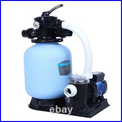 Sand Filter System with Water Pump Above Ground Swimming Pool Pump