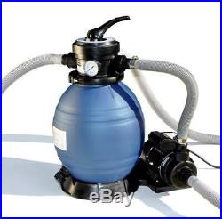 Sand Master 71225 Above Ground Swimming Pool 13 Sand Filter with Pump (Open Box)