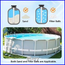 Sand Pool Filter 16 inch Tank With 3/4 HP Pump for Above Ground Swimming Pool