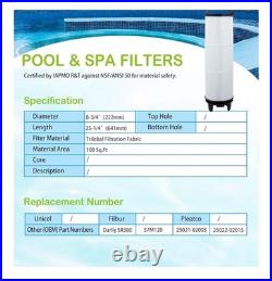 Savener S7M120 SR300 System 3 Inner Outer Cartridge Replacement Filter Sta-Rite Savener S7M120 SR300 System 3 Inner Outer Cartridge Replacement Filter Sta-Rite