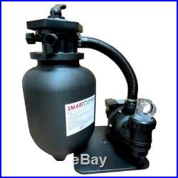 SmartClear 12 Sand Filter 0.3 hp Pump 10,000 Gal. 7 Position Valve Clean Pool