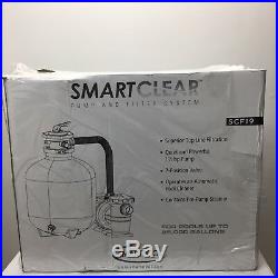 Smartpool SmartClear 19-Inch Sand Filter System, 1.5 HP