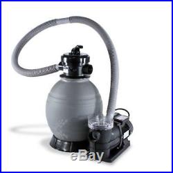 Splash Deluxe 18in. Above Ground Sand Filter System with 1 HP Pump
