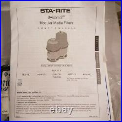 Sta-Rite PLM100 System2 Modular Media PLM Series Pool Filter 100GPM 100 Sq Ft