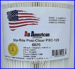 Sta-Rite PosiClear PXC125 25230-0125S Unicel C-8413 Replacement Filter Cartridge