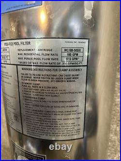 Sta-Rite Posi-Flo Pool Filter T100TXR 50 Psi 100 SQ FT 55x15x15 100 GPM