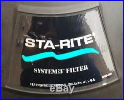 Sta-Rite System 3 Filter, Model S7M120 Filtration Area-300 Sq. Ft