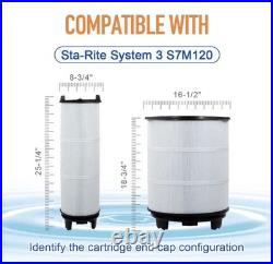 Sta-Rite System 3 S7M120 Inner and Outer Pool Filter Replacement Zotee ZT-121