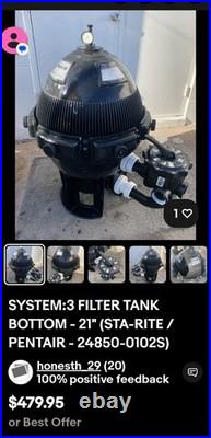 Sta-Rite System 3 filter tank Pentair S7M120