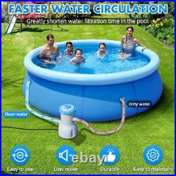 Standard Pool Filter Pump 800 GPH Flow for Clear Water & Debris Filtration Standard Pool Filter Pump 800 GPH Flow for Clear Water & Debris Filtration