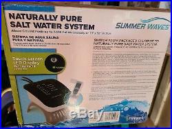 Summer Waves P5E000400 Salt Water System for Above Ground Pools