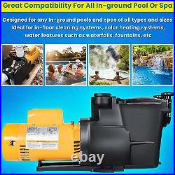 Super Pump W3SP2607X10 1 HP Single Speed Pool Pump 115/230V for Hayward Pump