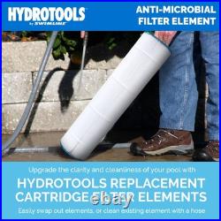 Swimline 100 Sq Ft Replacement Cartridge Element with 50 Microns for Pool Use