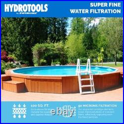 Swimline 100 Sq Ft Replacement Cartridge Element with 50 Microns for Pool Use